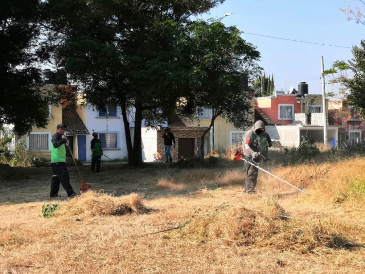 Gobierno de Morelia impulsa jornada ciudadana de limpieza en Villas de la Loma