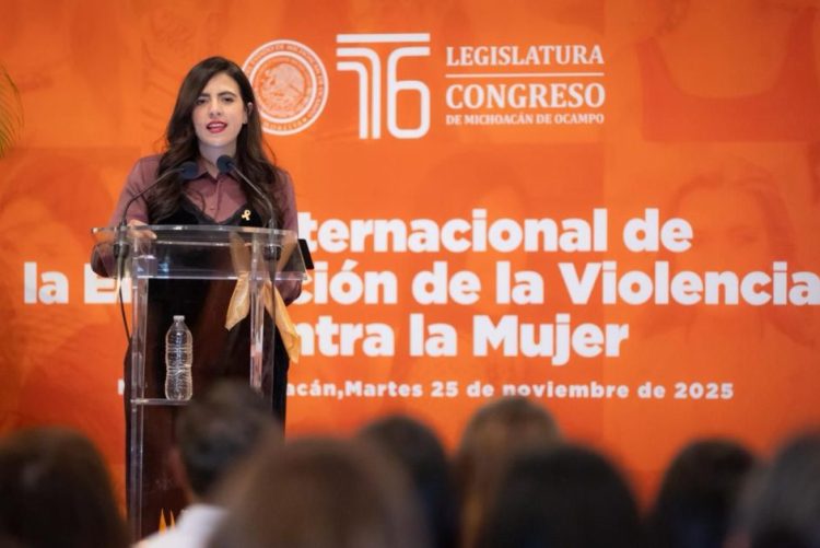 Giulianna Bugarini llama a luchar contra la violencia a las mujeres con leyes que antes les negaron