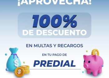 Invita Gobierno de Quiroga a aprovechar el 100% de descuento en multas y recargos del pago Predial antes del 19 de diciembre