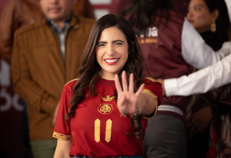 Giulianna Bugarini: En Michoacán hay rumbo y unidad junto a Claudia Sheinbaum y Bedolla