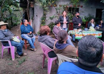 En Tzintzuntzan, Ayudando en serio a las comunidades y construyendo paz: Brissa Arroyo