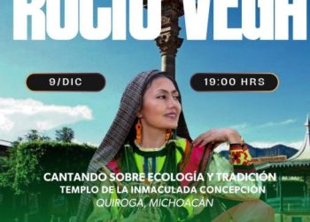 Recibirá Quiroga a Rocío Vega en un encuentro que une música, tradición y conciencia ambiental