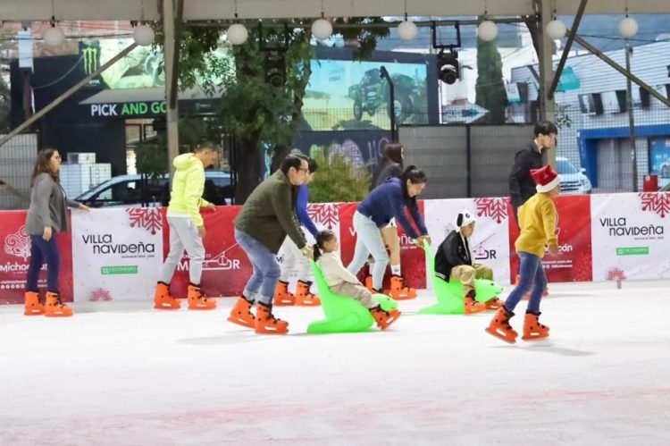 Este sábado arranca la Villa Navideña con pista de hielo y espectáculo de patinaje