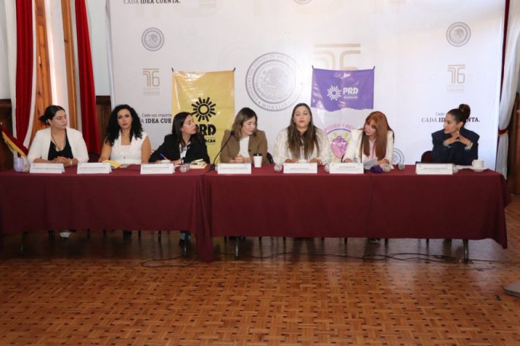 Nueva agenda de poder y cambio político es impulsada tras conversatorio de las Juventudes Feministas del PRD Michoacán “Mujer, poder y revolución”