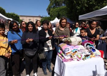 Gobierno de Morelia impulsa a emprendedoras con el Bazar “Todas Brillamos”