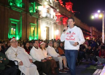 Morelia brilla más esta Navidad: Alfonso Martínez