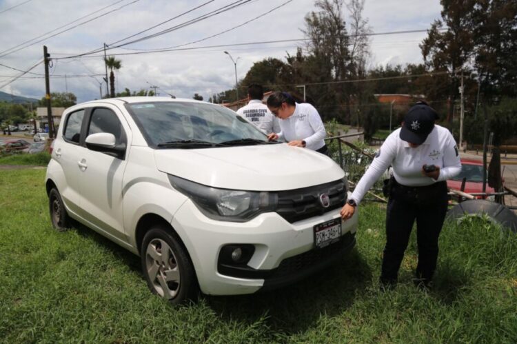 Recupera SSP más de 3 mil 400 vehículos en 2025