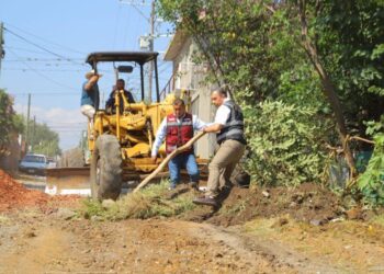 Con Échale una Mano a Morelia, Barragán rehabilitó decenas de caminos en 2025