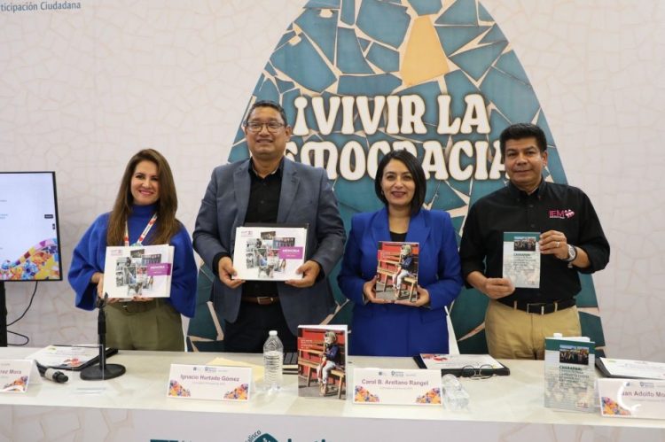 El Fondo Editorial del Instituto Electoral de Michoacán presente en la FIL 2025