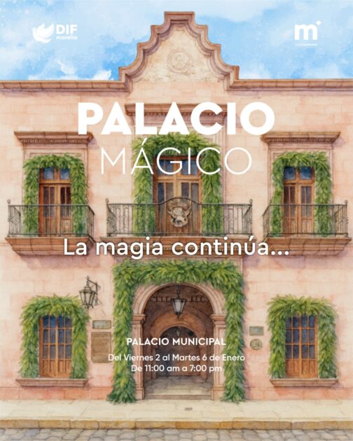 DIF Morelia invita a familias a seguir disfrutando del Palacio Mágico durante enero 2026