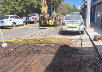 Ooapas trabaja en la  mejora del sistema de drenaje en la colonia Unión de Tabiqueros