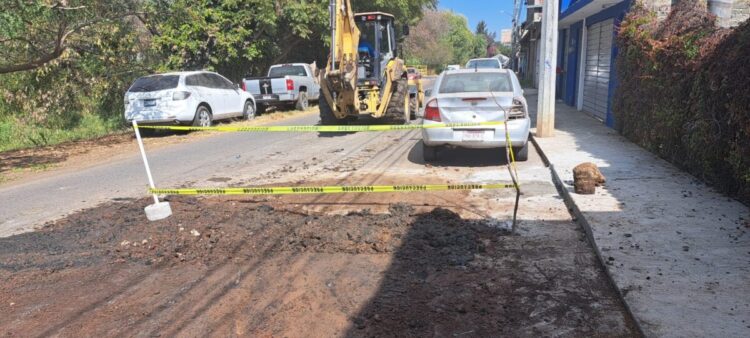 Ooapas trabaja en la  mejora del sistema de drenaje en la colonia Unión de Tabiqueros