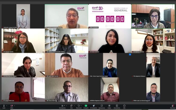 Aprueba IEM Financiamiento Público a Partidos Políticos para el 2026