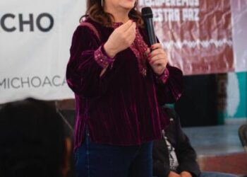 Fabiola Alanís: Inversión social fortalece la economía de los hogares en Michoacán