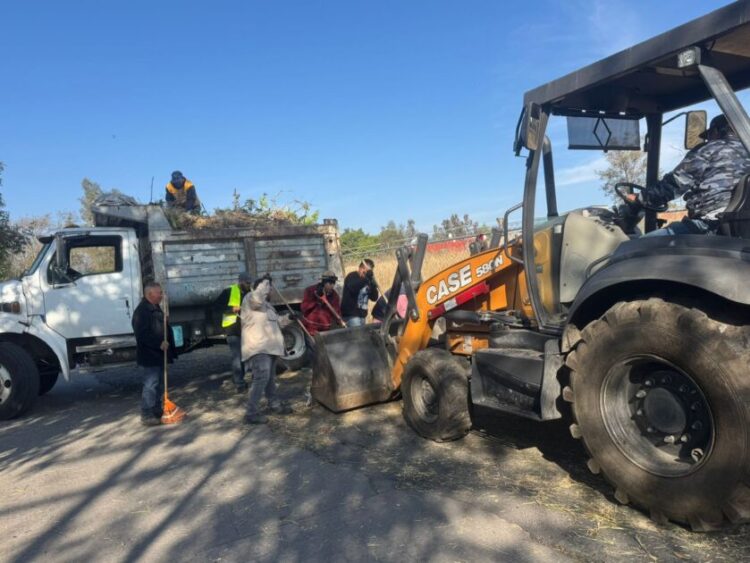Gobierno de Morelia realiza jornada integral en San José del Cerrito y avenidas cercanas