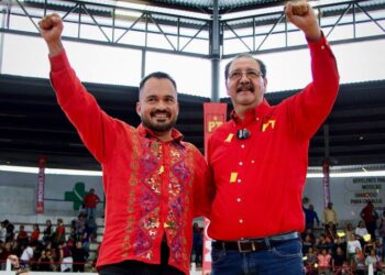 Reginaldo Sandoval sigue siendo nuestro gallo: Hugo Rangel