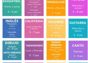 Centros Spots invitan a inscribirse en sus talleres