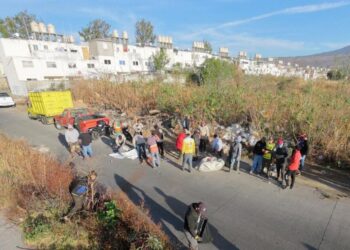 Realiza Gobierno de Morelia mega jornada de limpieza en Villas del Pedregal
