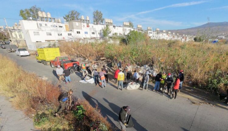 Realiza Gobierno de Morelia mega jornada de limpieza en Villas del Pedregal