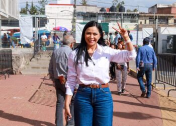 Araceli Saucedo reconoce el respaldo federal a Michoacán durante visita presidencial a Morelia