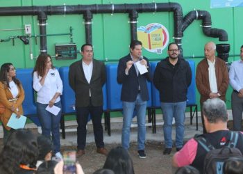 Anuncia Alfonso Martínez Alcázar nueva planta potabilizadora al Poniente de Morelia