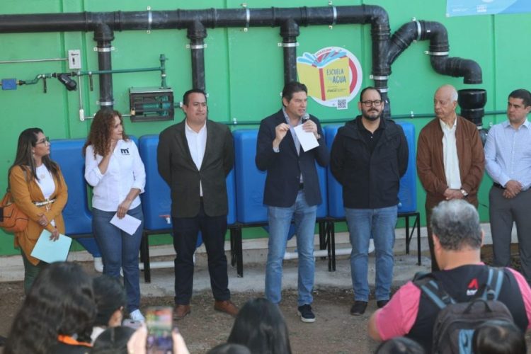 Anuncia Alfonso Martínez Alcázar nueva planta potabilizadora al Poniente de Morelia
