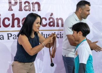 Llama la Regidora del PRD en Morelia, Lucila Martínez a fortalecer el deporte estudiantil como base del desarrollo integral