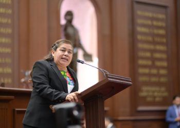 Diputada Belinda Iturbide Díaz defiende el acceso a medicamentos en Michoacán