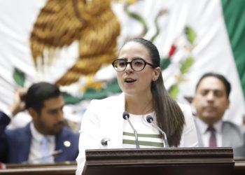 Presenta diputada Giulianna Bugarini, informe de actividades sobre su periodo al frente del Poder Legislativo