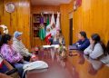 Dayana Pérez da seguimiento al proyecto del camino Copándaro–Jujucato