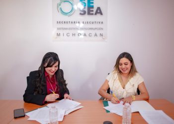 Con la firma de convenio con SESEA, se fortalece la transparencia en Salvador Escalante: Dayana Pérez Mendoza