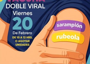 Convoca Paola Delgadillo a jornada de vacunación gratuita para prevenir sarampión y rubéola