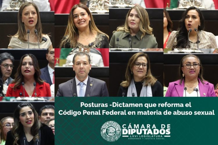 Aprobó Cámara de Diputados las reformas al Código Penal Federal sobre abuso sexual para que ese delito se perseguirá de oficio
