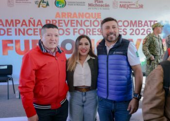 Salvador Escalante se suma a la estrategia estatal contra incendios forestales: Dayana Pérez