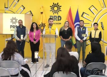 PRD Michoacán llama a fortalecer la coordinación entre gobiernos para reforzar la seguridad en el Estado
