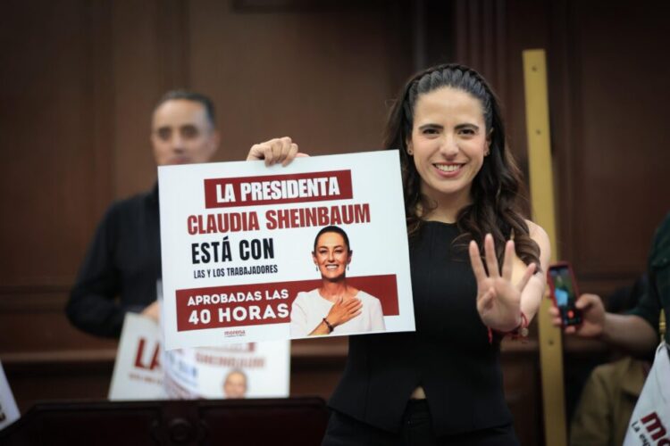 40 horas semanales: Un triunfo histórico para la clase trabajadora: Giulianna Bugarini