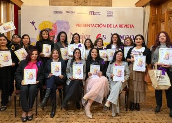 Presenta Mireya Aguilar, Secretaria de las Mujeres del CEE Morena Michoacán, la segunda edición de la revista “MujerEs Morena”