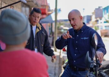 Adolfo Torres Refuerza atención directa en Las Margaritas, con acciones de limpieza sanitaria