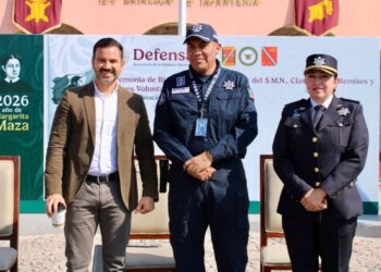 Yankel Benítez da bienvenida a jóvenes del Servicio Militar Nacional en Morelia