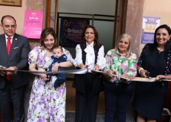 Inaugura Brissa Arroyo la primera sala de lactancia materna en el Congreso Local