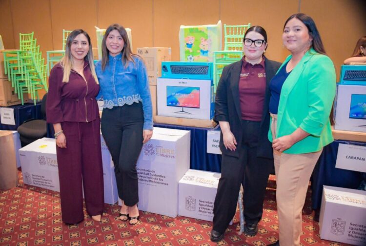 Salvador Escalante fortalece espacios para las mujeres con respaldo estatal: Dayana Pérez