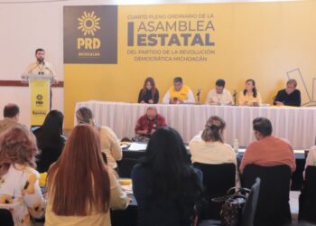 Aprueba Asamblea Estatal ruta política del Partido de la Revolución Democrática de Michoacán para el 2027