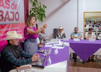 Gobierno de Salvador Escalante fortalece atención a comunidades, encabeza mesa de trabajo Dayana Pérez