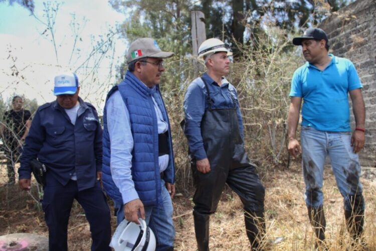 Anuncia Adolfo Torres mantenimiento preventivo en canal de la Presa de Cointzio