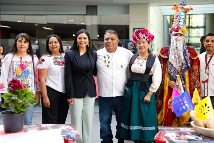 Araceli Saucedo promueve desde el Senado la Feria del Geranio de Tingambato