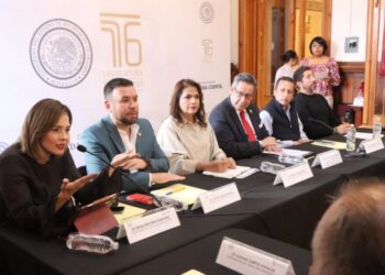 Diputados de la JUCOPO se reúnen con integrantes del Foro de Colegio de Profesionistas de Michoacán