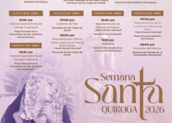 Invitan a vivir la magia de la Semana Santa en Quiroga, referente turístico de Michoacán