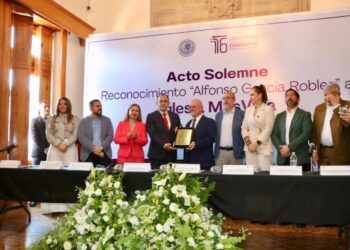 Entrega Poder Legislativo reconocimiento “Alfonso García Robles” a Iglesia Más Vida