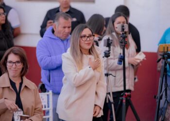 La presidenta de Salvador Escalante, Dayana Pérez participa en Encuentro Nacional para fortalecer la ciudadanía de infancias y juventudes