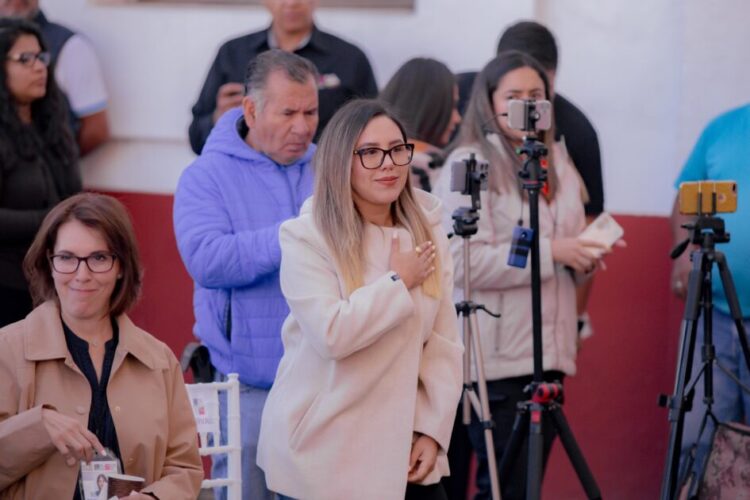 La presidenta de Salvador Escalante, Dayana Pérez participa en Encuentro Nacional para fortalecer la ciudadanía de infancias y juventudes